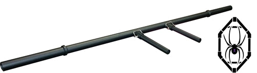 Black Widow Front Squat Bar â€“ 2" Comfort for Posterior Chain Development
