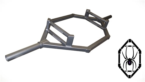 Raised handle hex bar to give you multiple height grips