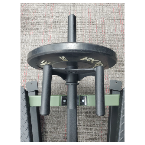 Landmine Close Grip Row Regular Grip