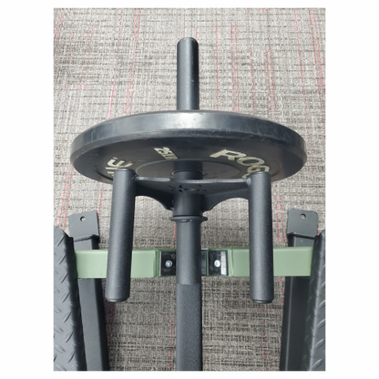 Landmine Close Grip Row Regular Grip