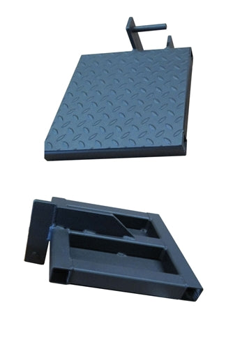 Platform attachment made to fit your squat rack for belt squats