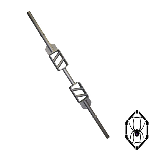 Multi Grip Press Bar - Angled Handles Barbell by Black Widow Training Gear