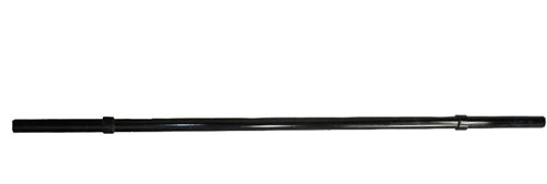 Black Widow 2-Inch Axle Barbell for Strength Training - Durable steel construction with knurled grip surface for enhanced forearms and grip strength. Matte black finish for style in your workout space.